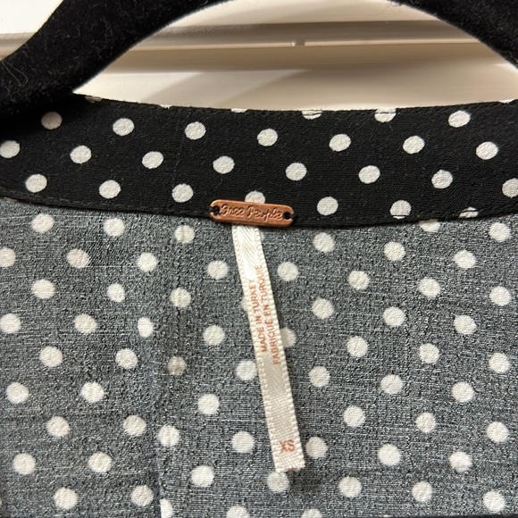 Free People Button up Blouse top - Picture 4 of 6